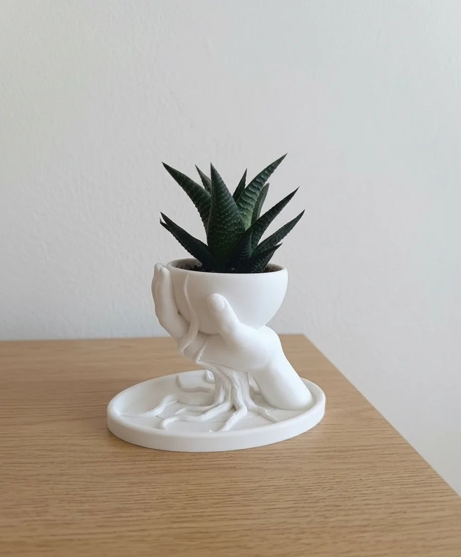 Essence of Touch Heykelsi Saksı