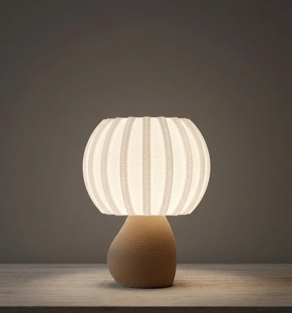 Arvenis Modern Organik Masa Abajuru