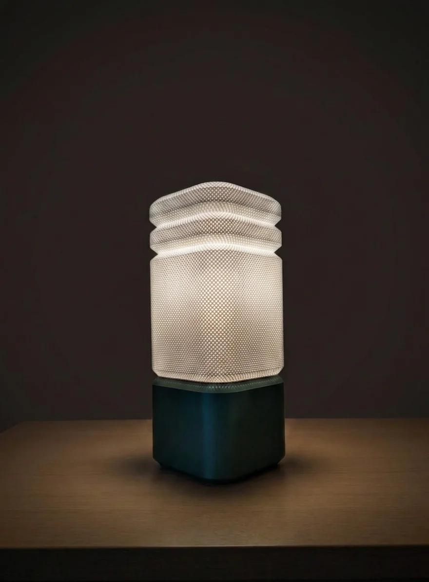 Veris Honeycomb Modern Masa Abajuru